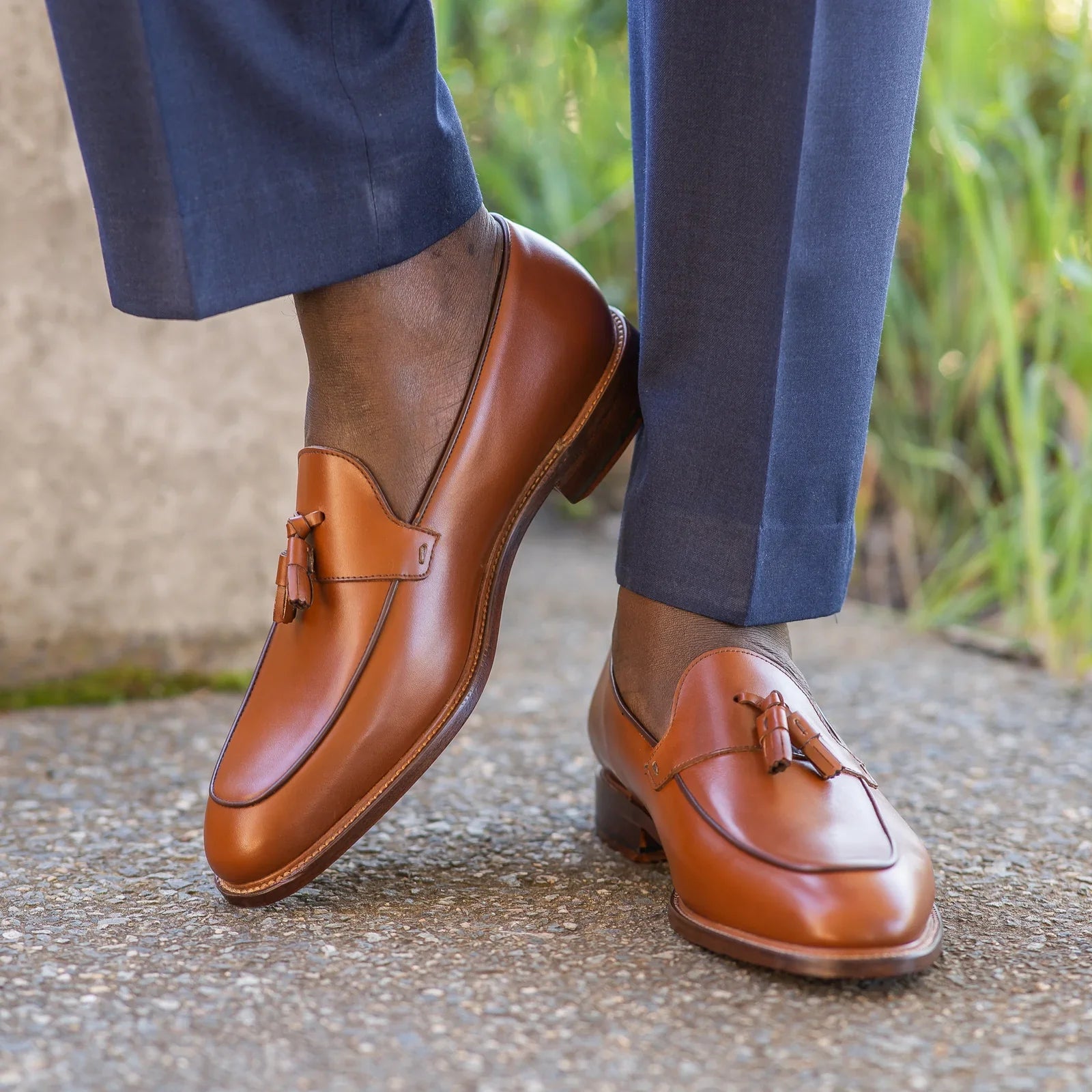MENS LEATHER LOAFERS